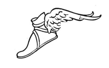Winged Shoe Clipart - ClipArt Best