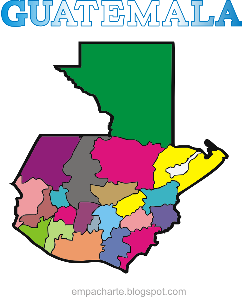Mapa de Guatemala