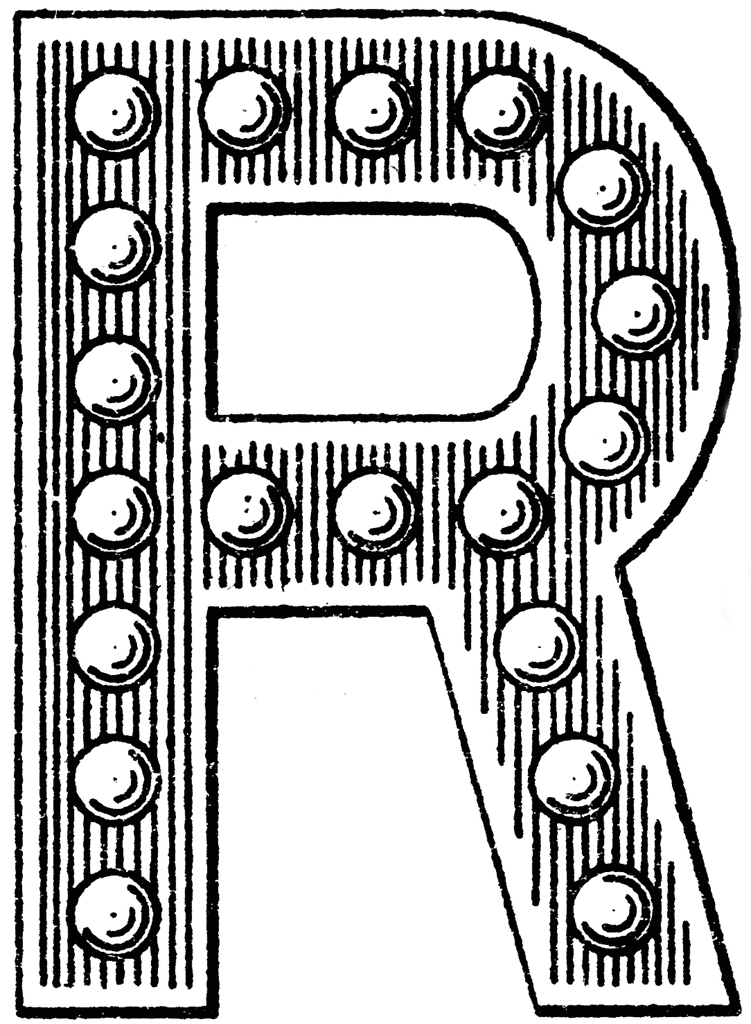 Letter Sign R | ClipArt ETC