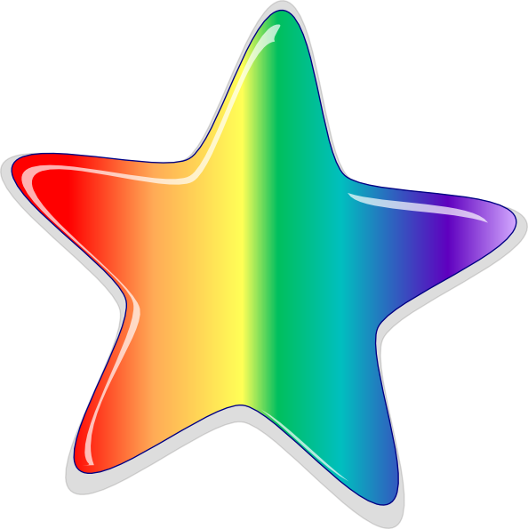 Rainbow Stars Clipart - Free Clipart Images
