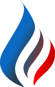 Blue Flame Simple Clip art - Logos - Download vector clip art online