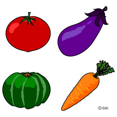Free vegetable clipart