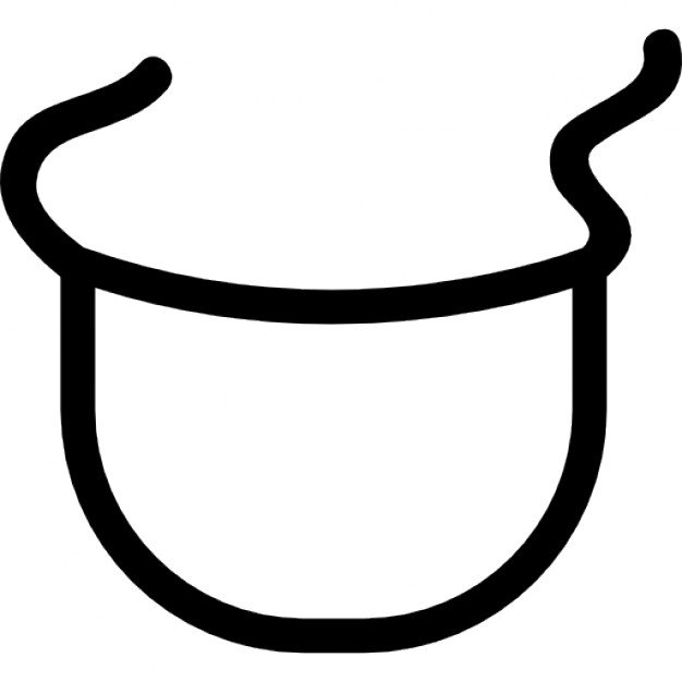 Baby bib cloth outline Icons | Free Download