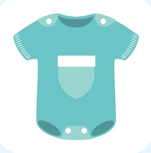 Baby Onesie Clipart - Tumundografico