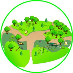 Clipart of a park