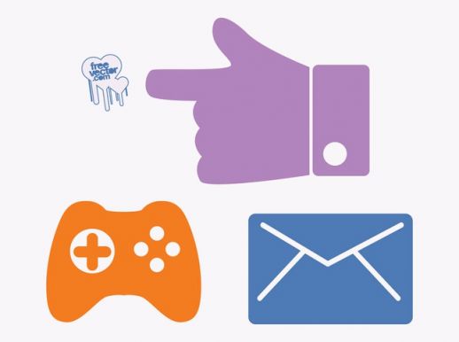 Free Pictogram Icons Vector - AI PDF - Free Graphics download