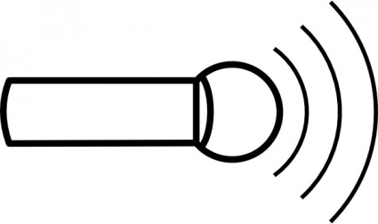 Microphone clip art Free vector in Open office drawing svg ( .svg ...
