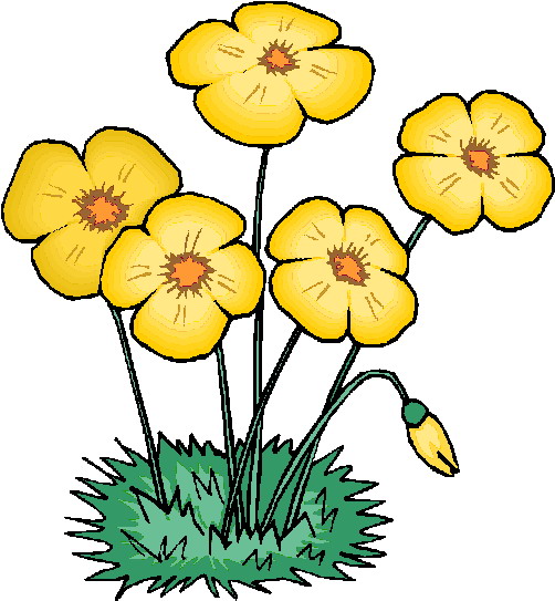 Clip Art - Clip art flowers 921900