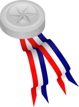 clipart-silver-medallion-256x ...