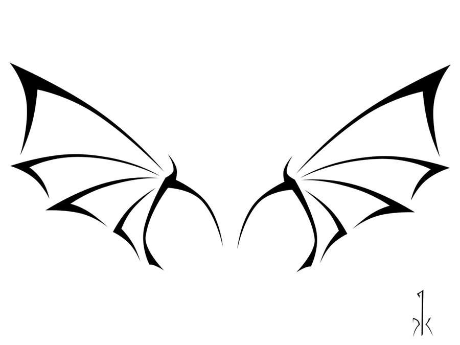Dragon Wings Tattoo by krullfilth on DeviantArt