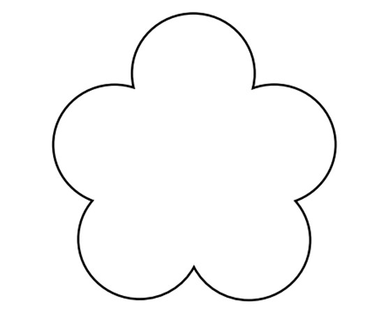 Flower Petals Template Printable. five w s graphic organizer ...