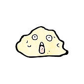 Rocks with faces clipart