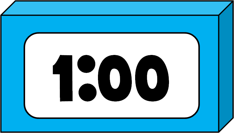 Digital Clock Clipart