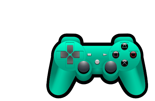 Video game controller clip art