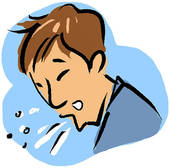 Sneezing Clipart