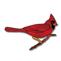 CARDINAL STAINED GLASS PATTERN | Patterns For You