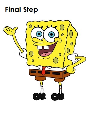 3 Ways to Draw SpongeBob SquarePants - wikiHow