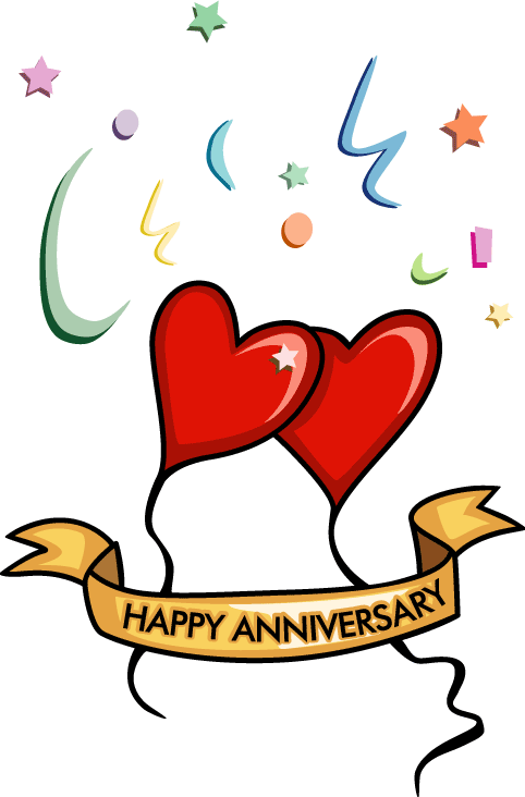 Happy 40th Anniversary Clip Art