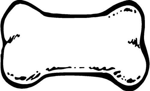 Dog Bone - Beautiful Wall Decals