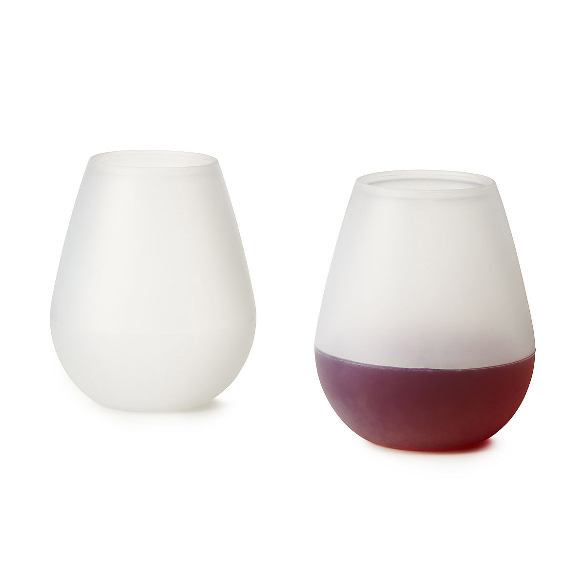 Silicone Wine and Martini Glasses - The Green Head