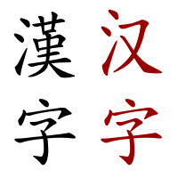 Chinese characters - Wikipedia