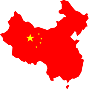 China Map clip art - vector clip art online, royalty free & public ...