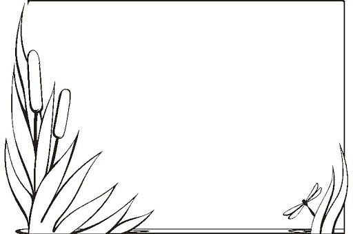 BORDERS COLORING PAGES