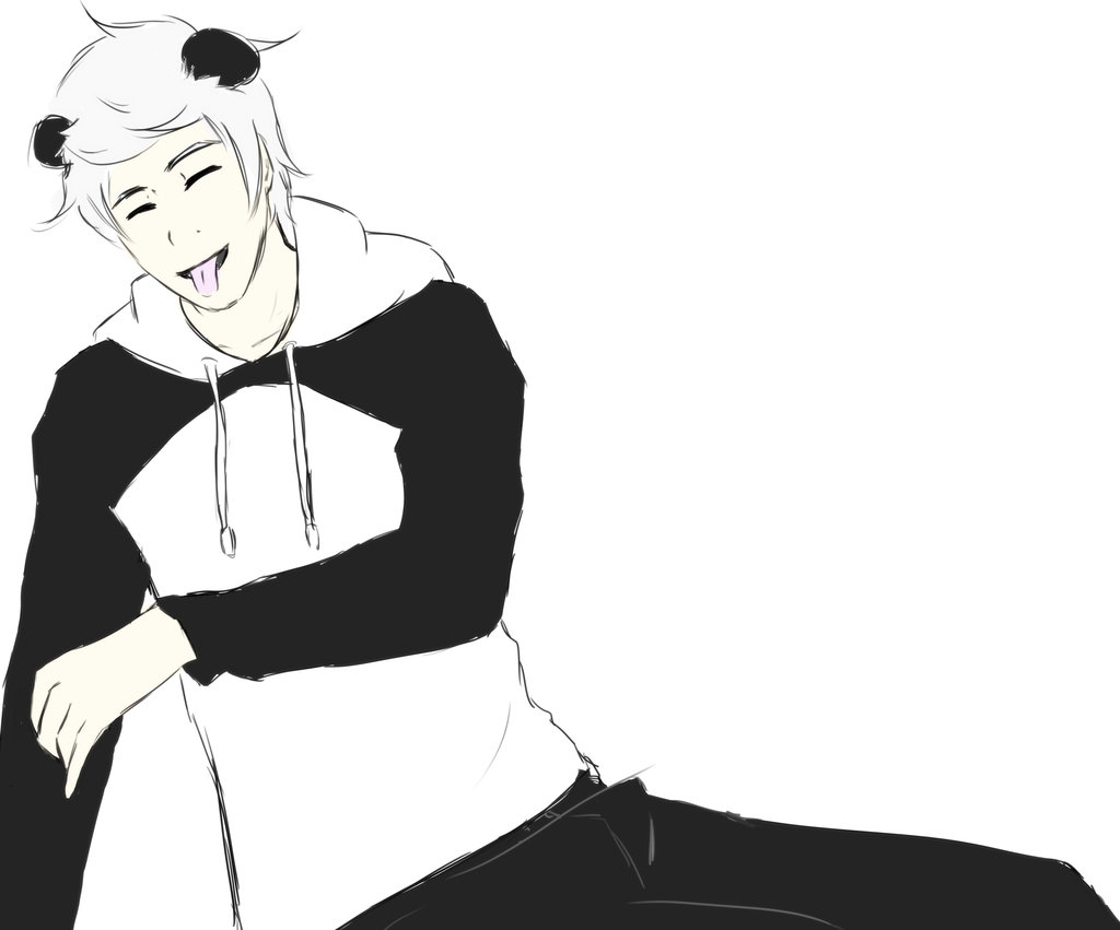 Panda Boy by kaahtak
