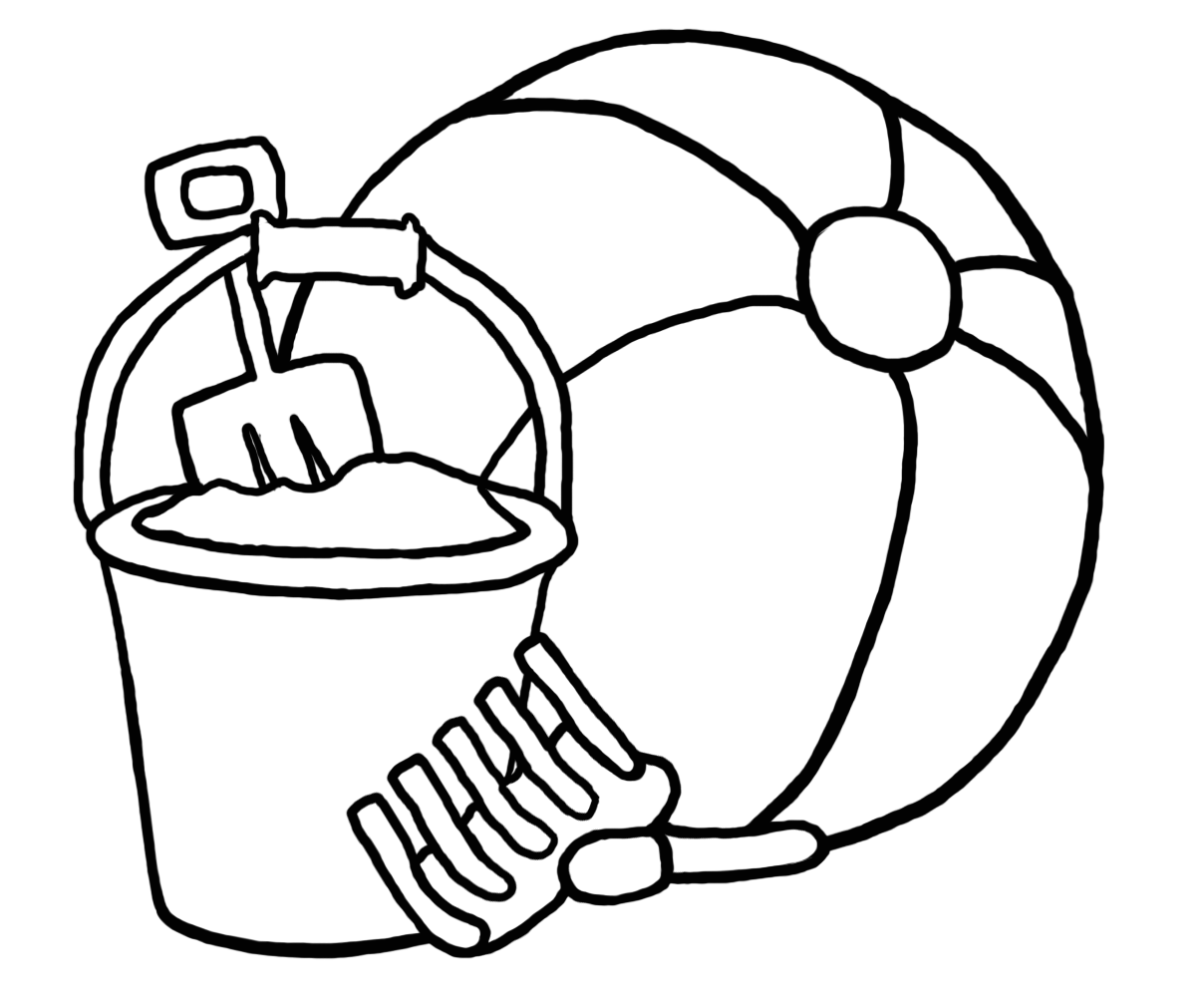Beach Ball Coloring Pages | download free printable coloring pages