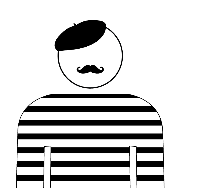 A History Of: A History Of...// Pictogram// French Man