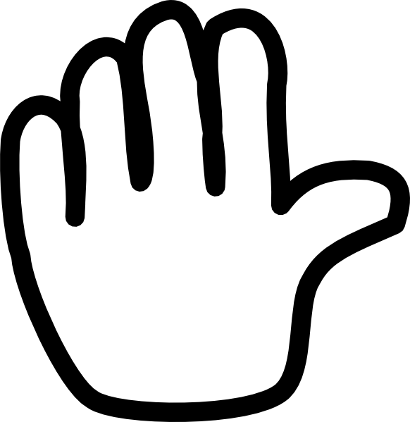 Hand Clip Art - vector clip art online, royalty free ...