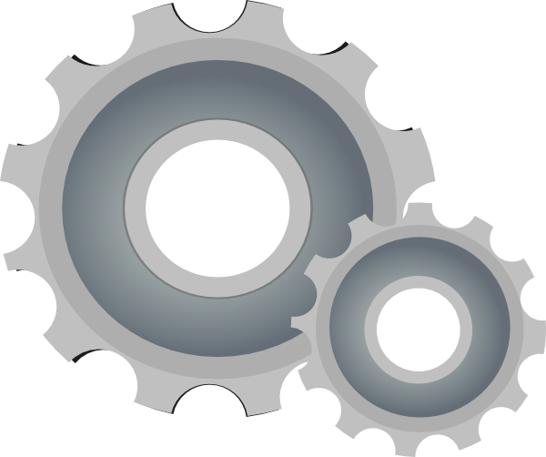Gear clip art - vector clip art online, royalty free & public domain