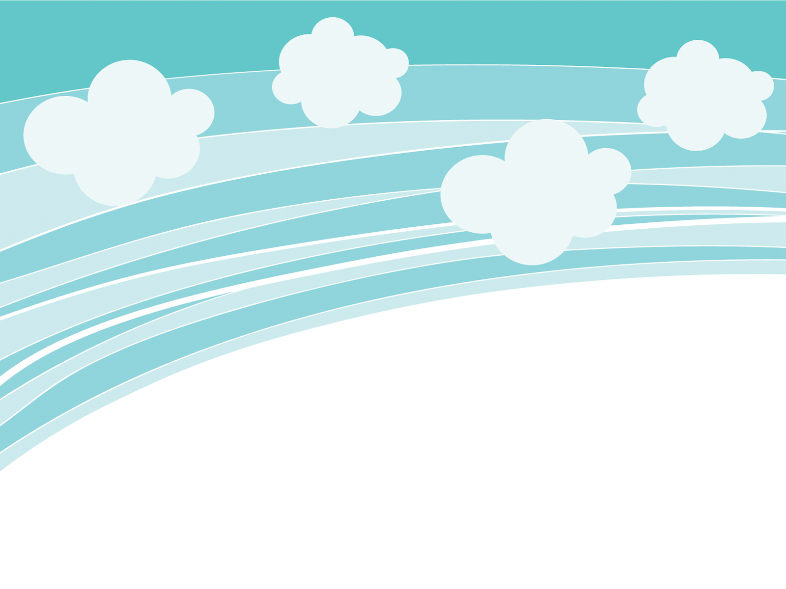 Blue Canal Design Powerpoint Templates - Aqua / Cyan, Nature ...