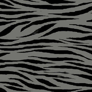 Henry Glass 678 S'Noel: Zebra Print - Gray #