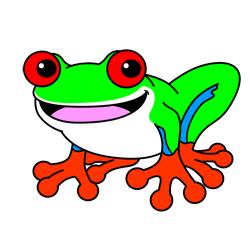 How to Draw a Frog Cartoon