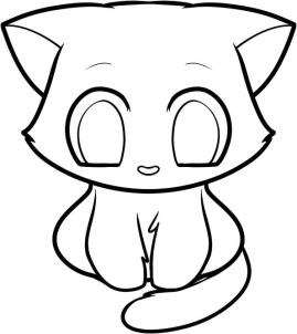 Animals - How to Draw a Kitten for Kids