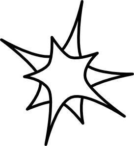 Double Star clip art - vector clip art online, royalty free ...