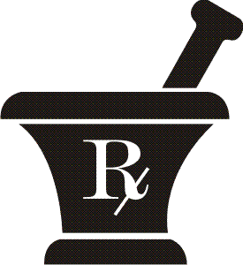 Mortar and Pestle Pharmacy Symbol, Medical, CD-CGS04848 - #1 ...