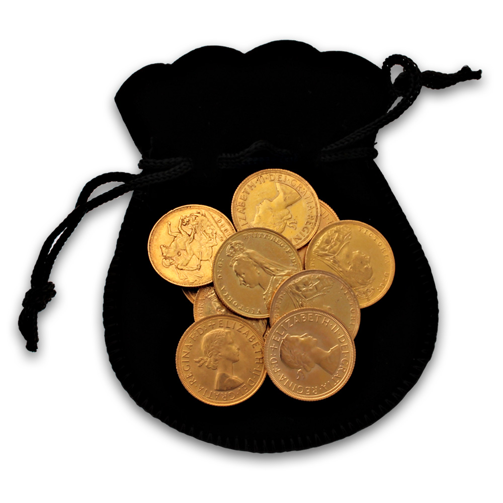 10x Mixed Sovereign Coins | Mixed Gold Sovereigns