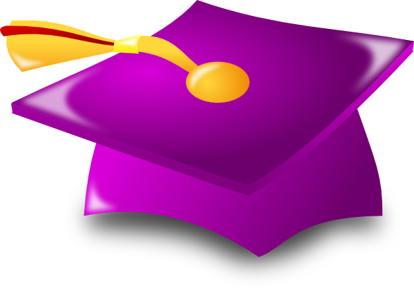Graduation Cap Clip Art - vector clip art online ...
