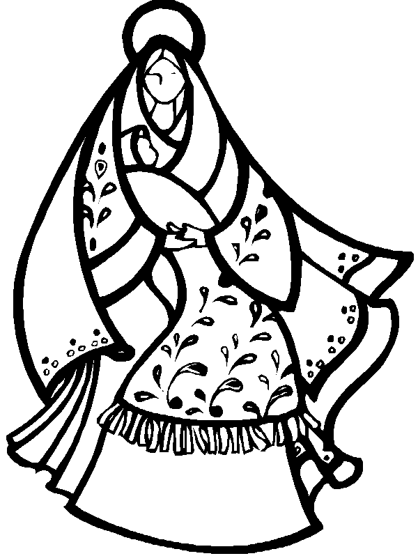 Mary Mother Of God Clipart