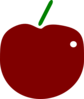 Monogram Apple clip art - vector clip art online, royalty free ...