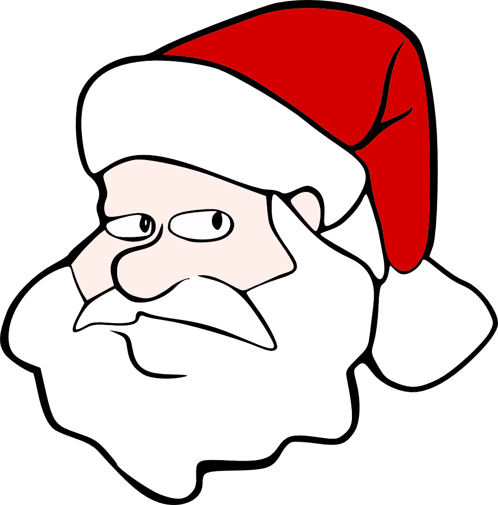 clipartist.net Â» Clip Art Â» ryanlerch santa scalable vector ...