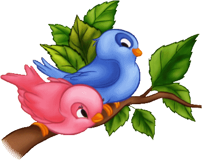 Animated Love Birds Mobile Themes For Nokia Asha 203