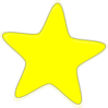 Glowing Star clip art - vector clip art online, royalty free ...