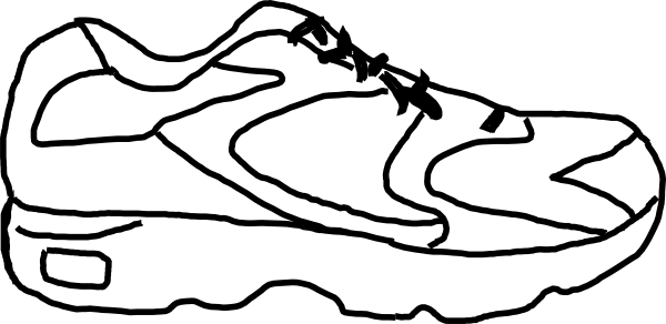 Shoe Outline - ClipArt Best