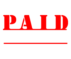 Paid Stamp Stamper Self-Inking Rubber Stamps - Custom Stamps
