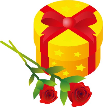 Cartoon gift box – vector material | My Free Photoshop World