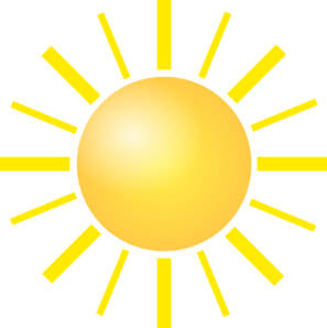 Sunshine clip art - vector clip art online, royalty free & public ...