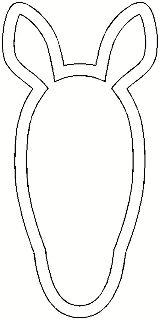 Zebra Head Pattern
